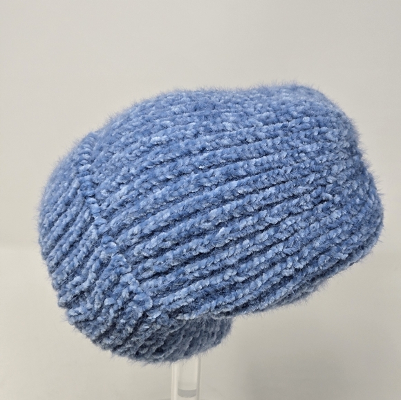 GAP WINTER COZY BUNDLE LOT OF 2 SCARF BEANIE HAT FAIR ISLE STRIPE BLUE WOMEN OS - Picture 10 of 15